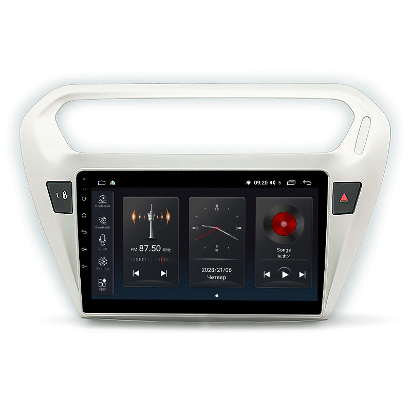 Android head unit Abyss Audio SP-9235 for Citroen C-Elysee 2012-2017