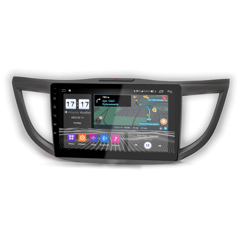 Android head unit Abyss Audio QS-0164 for Honda CR-V 2012-2016