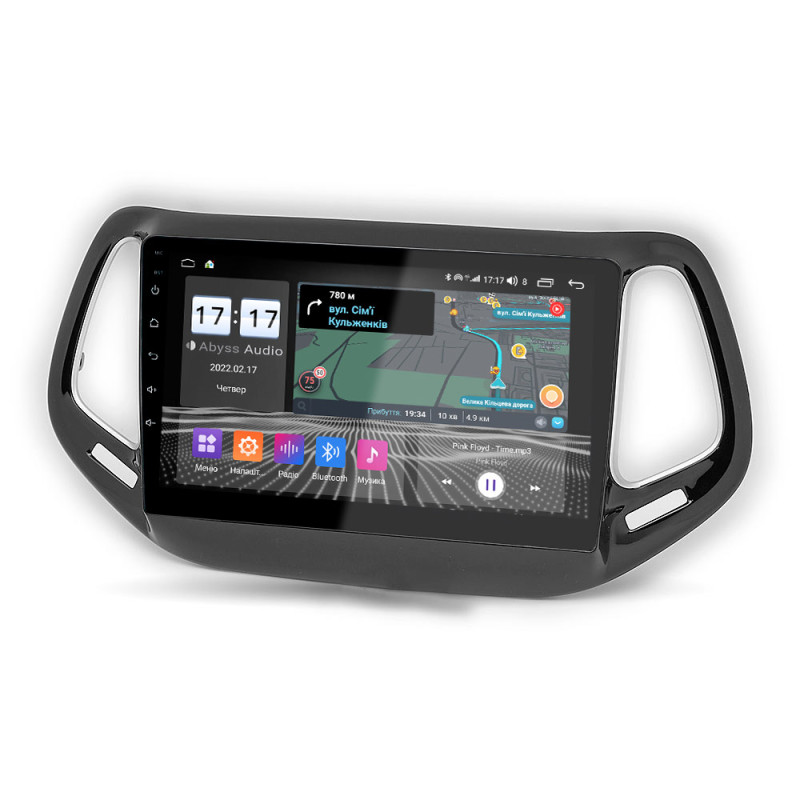Android head unit Abyss Audio QS-0181 for Jeep COMPASS 2017+