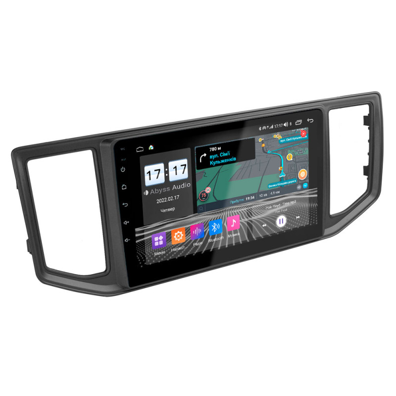 Android head unit Abyss Audio QS-0374 for Volkswagen Crafter 2016+