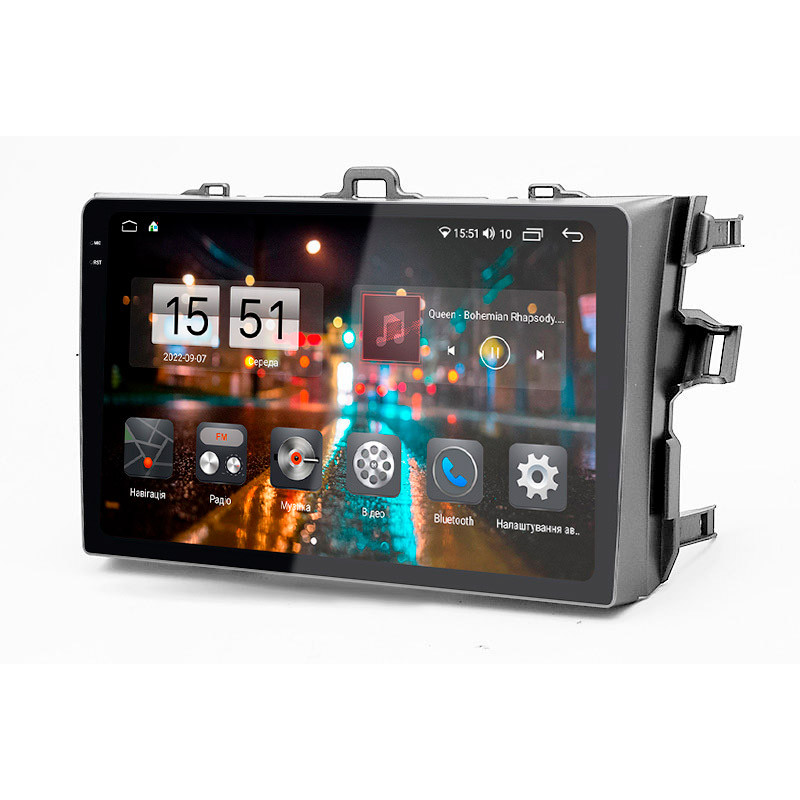 Android head unit Abyss Audio WR-9152 for Toyota Corolla E140 2007-2010