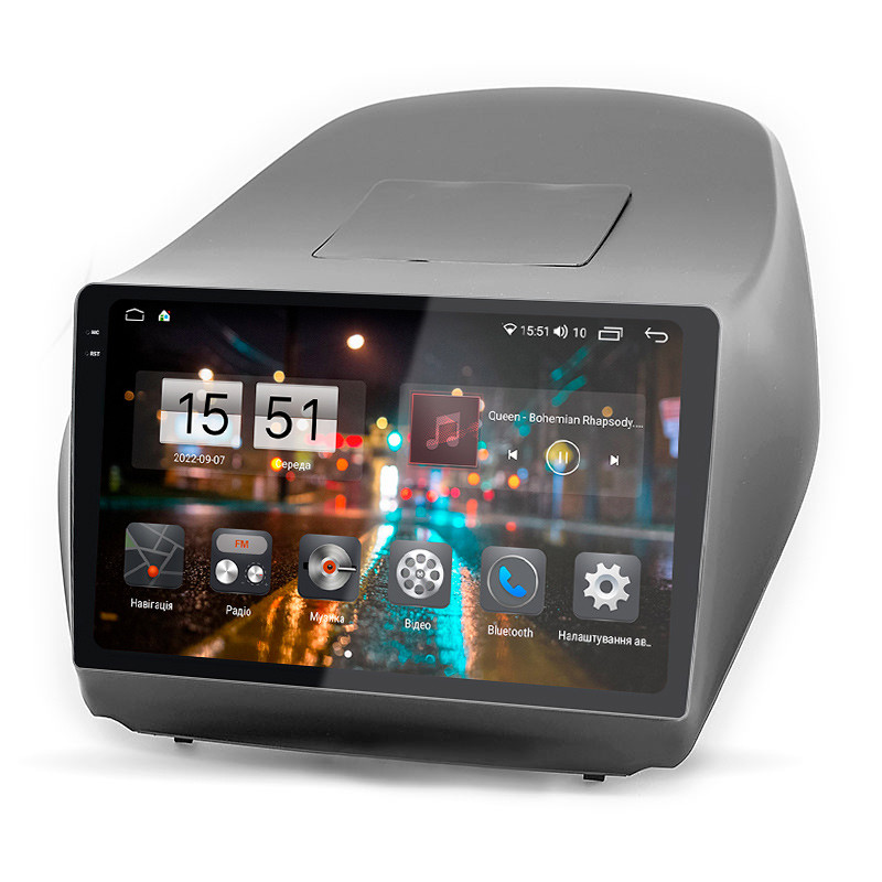 Android head unit Abyss Audio QXR-9204 for Hyundai Tucson 2009-2015