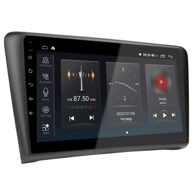 Štátní audio systém Abyss Audio SP-9342 pro Škodu Rapid (roky výroby 2012–2019)