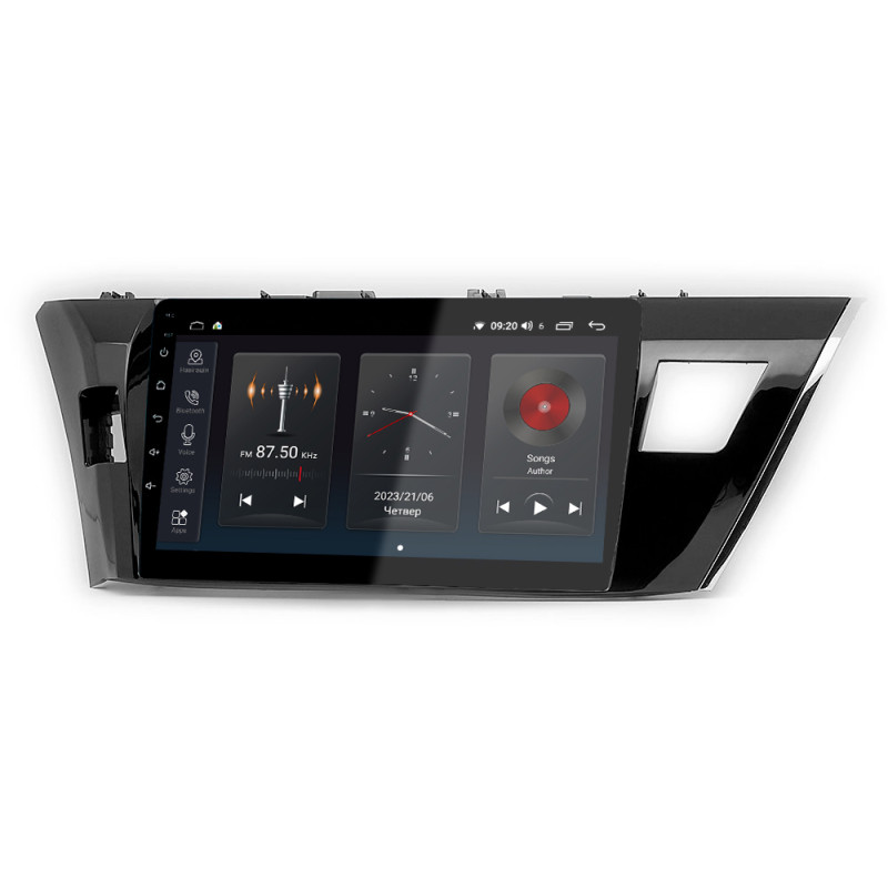 Android head unit Abyss Audio SP-0123 for Toyota Corolla 2014-2016