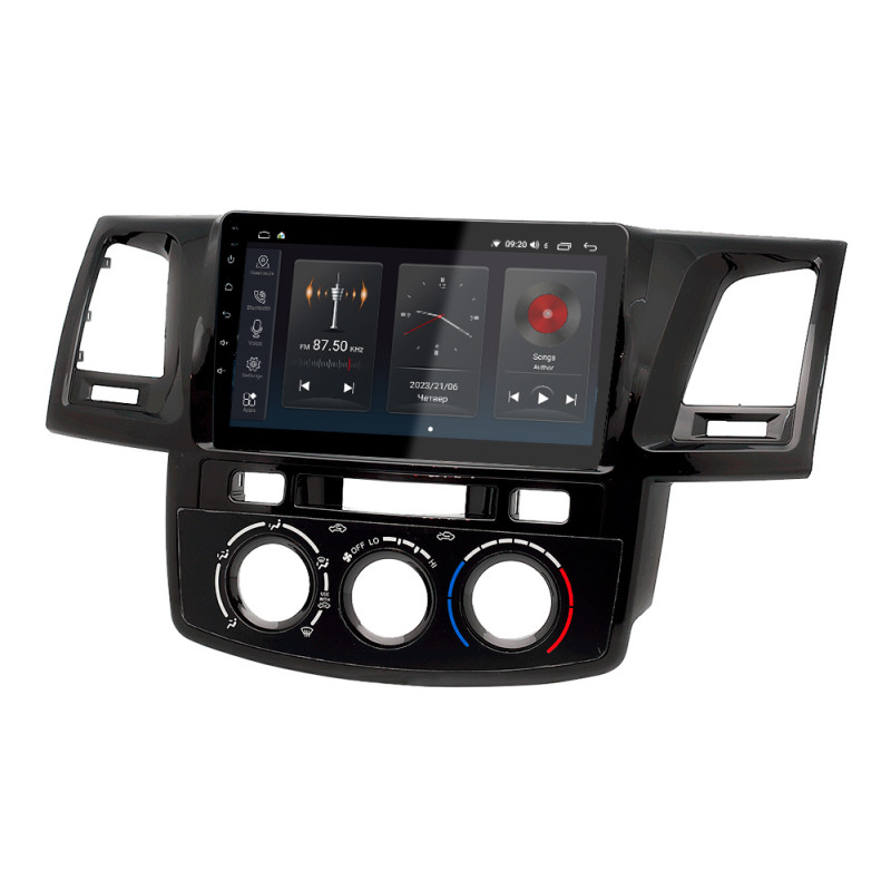 Android head unit Abyss Audio SP-9153 for Toyota Hilux (Climate Control) 2012-2015