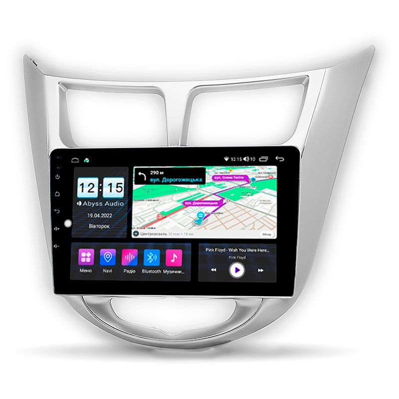 Android head unit Abyss Audio MP-9292 for Hyundai Accent 2010-2017