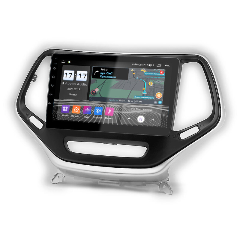Android head unit Abyss Audio QS-0178 for Jeep CHEROKEE 2016+