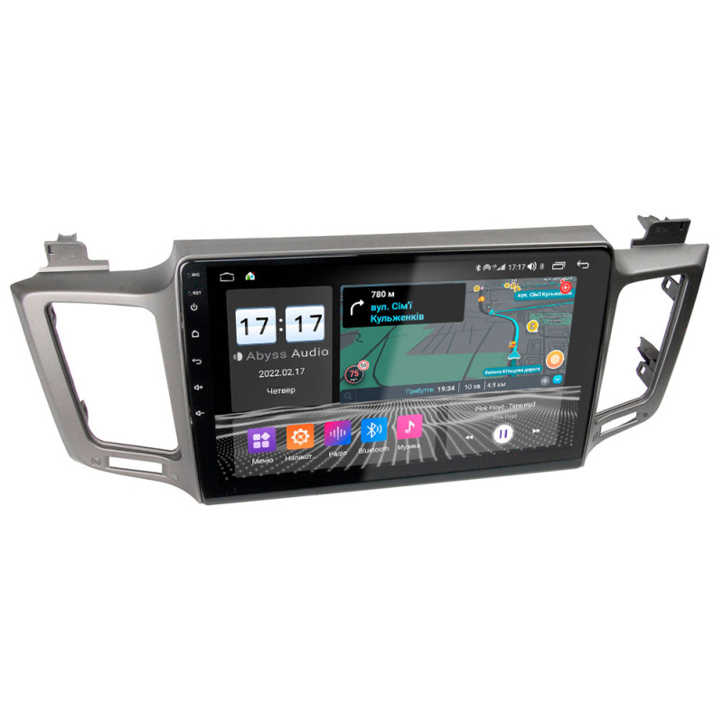 Android head unit Abyss Audio QS-0137 for Toyota RAV4 XA40 2013-2016