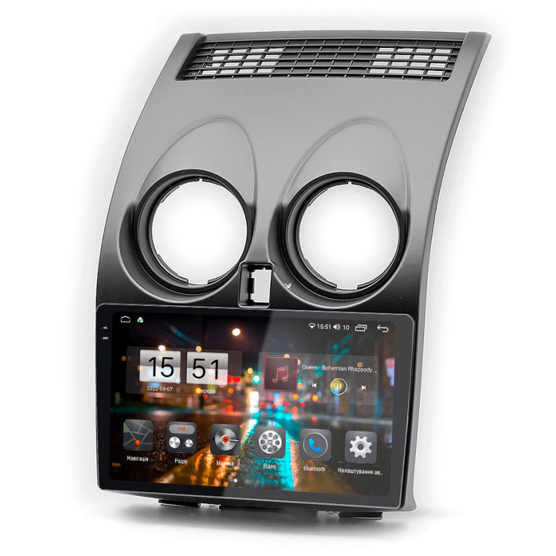 Android head unit Abyss Audio QXR-9171 for Nissan Qashqai 2008-2013