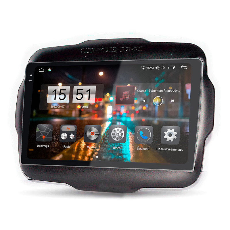 Android head unit Abyss Audio QXR-9179 for Jeep RENEGADE 2016-2018
