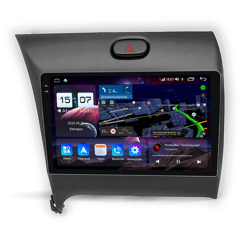 Android head unit Abyss Audio QXR-9183 for KIA Cerato 2012-2015