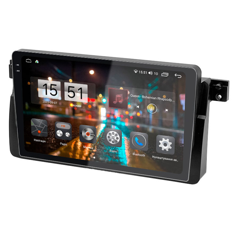 Android head unit Abyss Audio QXR-9267 for BMW 3 Series (E46) 1998-2005