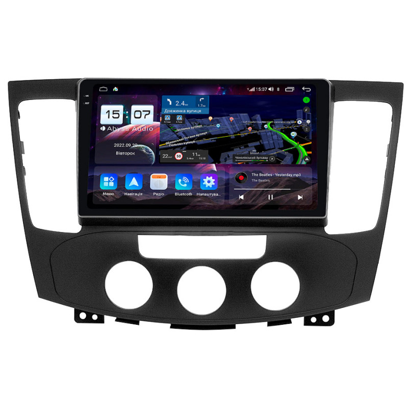 Štátní audio systém Abyss Audio QXR-9293 pro Hyundai Sonata (roky výroby 2008–2010)