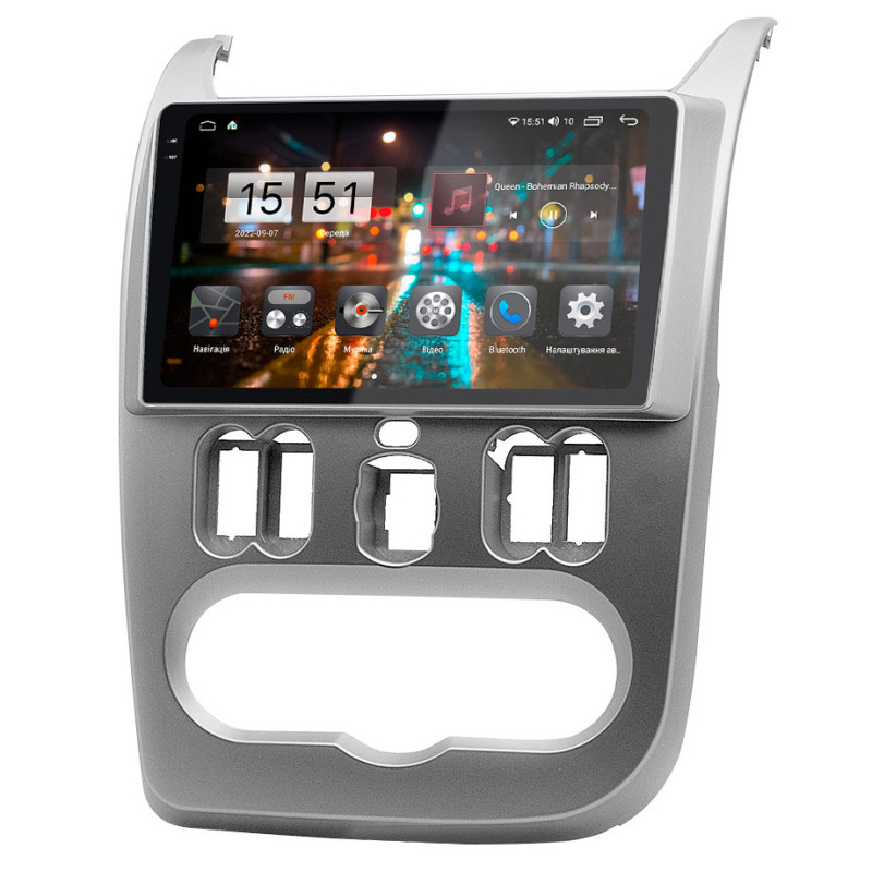 Štátní audio systém Abyss Audio QXR-9332 pro Renault Logan / Sandero / Duster 2012+