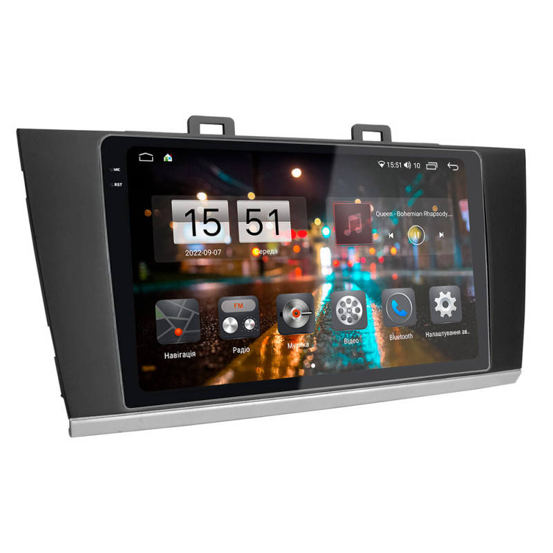 Android head unit Abyss Audio QXR-9355 for Subaru Legacy / Outback 2014-2020