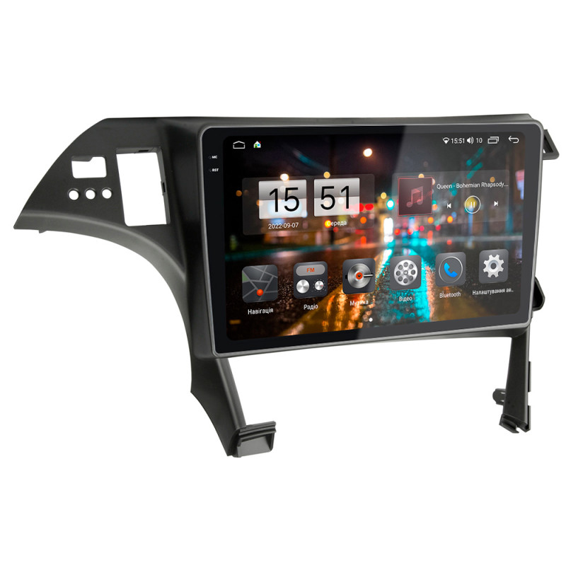 Android head unit Abyss Audio QXR-9361 for Toyota Prius (ZVW30/35) 2009-2016