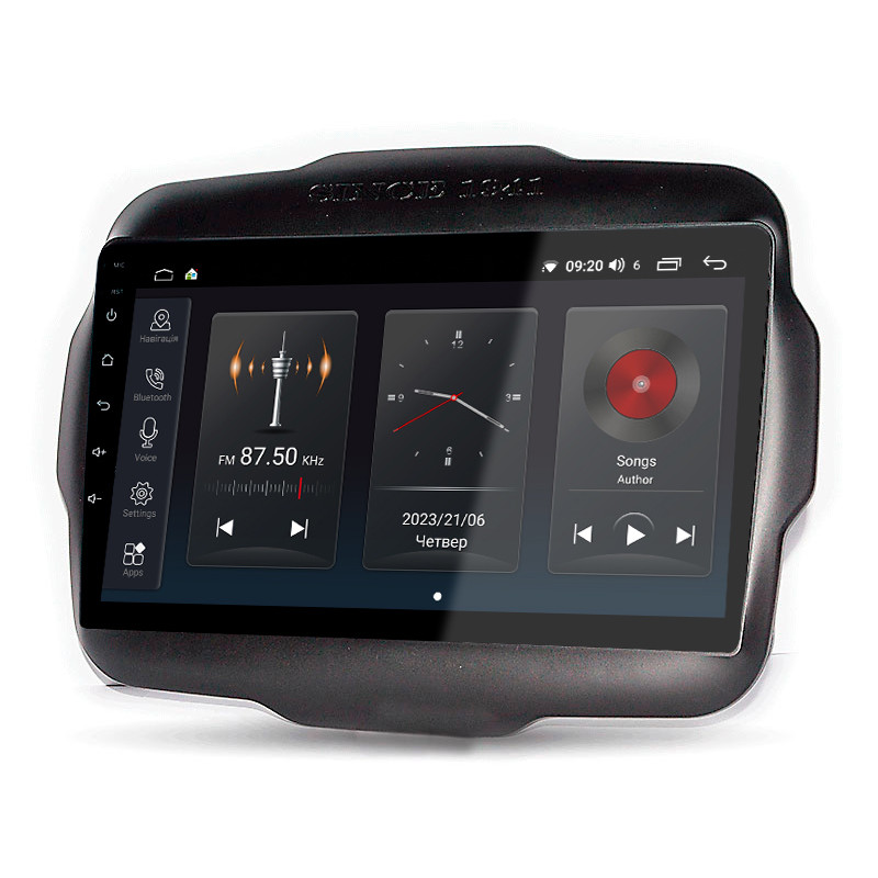 Android head unit Abyss Audio SP-9179 for Jeep RENEGADE 2016-2018