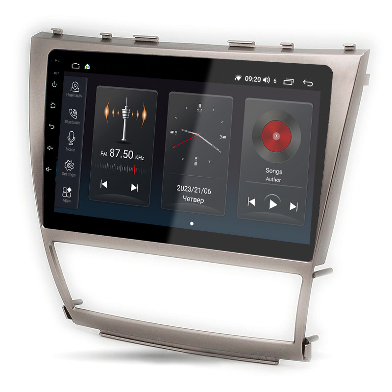 Android head unit Abyss Audio SP-0128 for Toyota Camry V40 2007-2011
