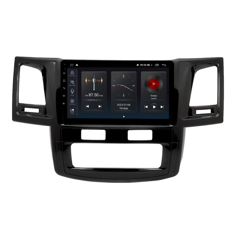 Android head unit Abyss Audio SP-9154 for Toyota Hilux (Air Conditioning) 2012-2015