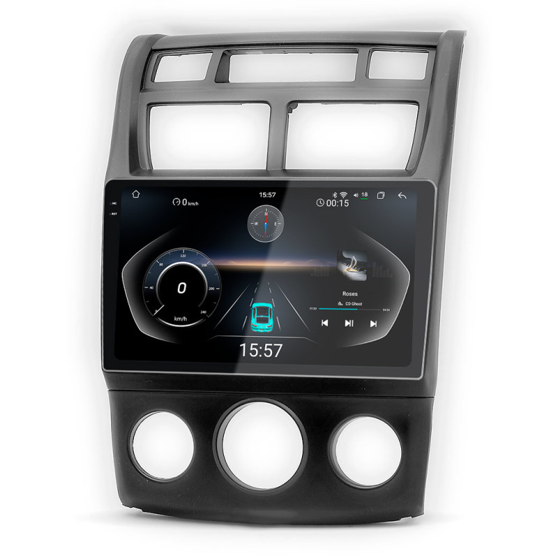 Android head unit Abyss Audio WR-9197 for KIA Sportage (Air Conditioning) 2004-2010
