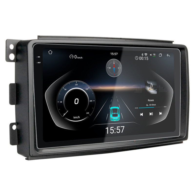 Android head unit Abyss Audio WR-9345 for Smart ForTwo 2007-2010