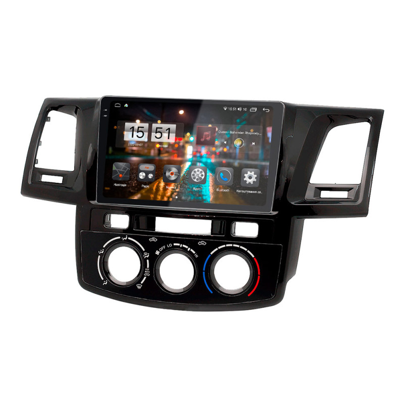 Android head unit Abyss Audio QXR-9153 for Toyota Hilux 2012-2015