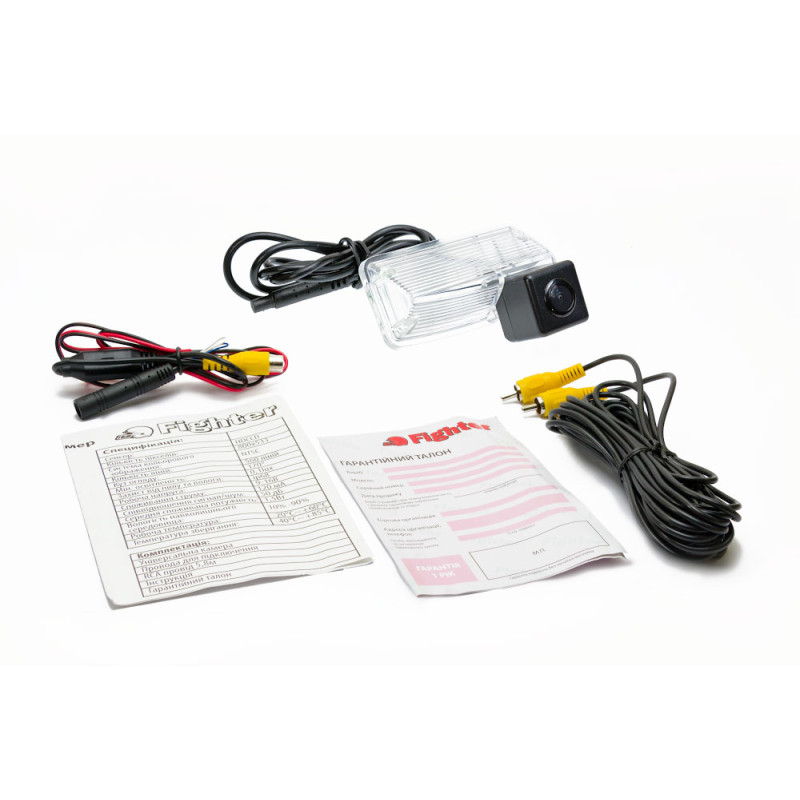 Rearview camera Fighter CS-HCCD+FM-52 for Toyota Auris, Avensis