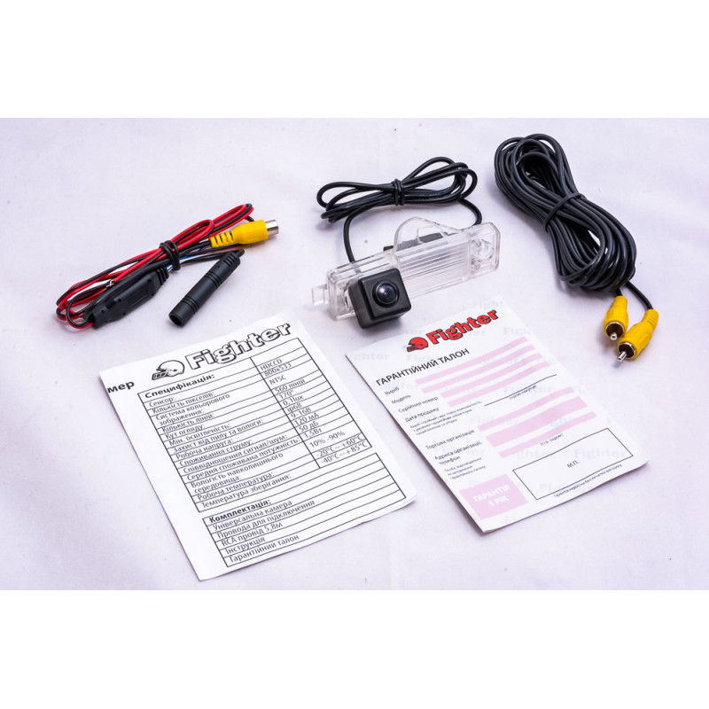 Rearview camera Fighter CS-HCCD+FM-28 for Toyota Highlander, Prius, Lexus RX