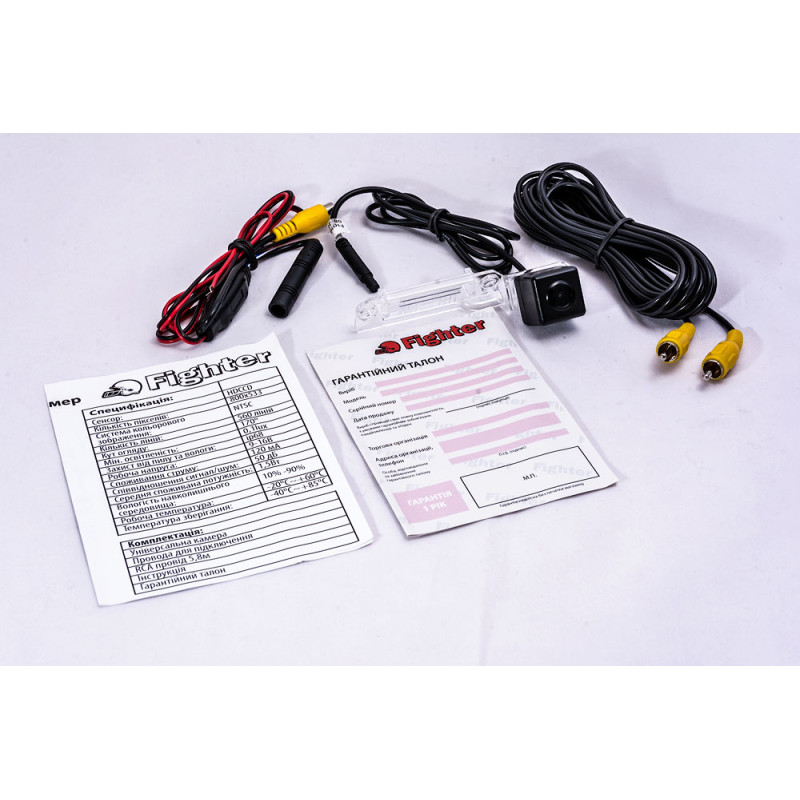 Rearview camera Fighter CS-HCCD+FM-18 for Skoda Superb (3U4)