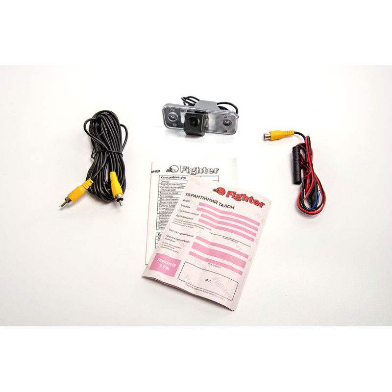 Rearview camera Fighter CS-HCCD+FM-79 for Hyundai Santa Fe 2006-2012