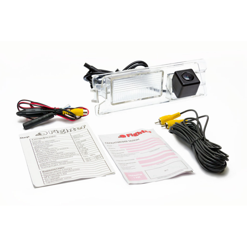 Rearview camera Fighter CS-HCCD+FM-55 for Renault Logan, Sandero