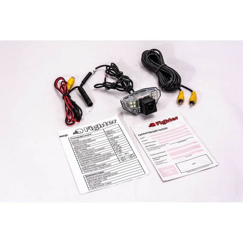 Rearview camera Fighter CS-HCCD+FM-20 for Honda Civic, Crosstour, CR-V, FR-V, HR-V, Jaz, Stream, Acura MDX