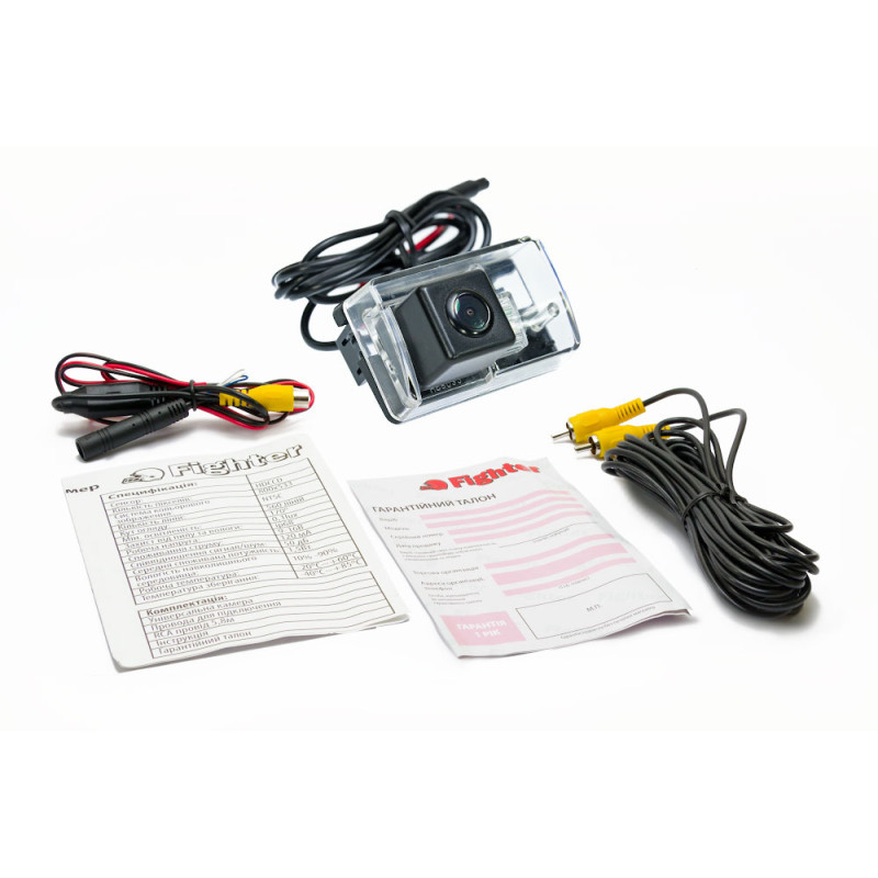 Rearview camera Fighter CS-HCCD+FM-73 for Peugeot 206, 207, 307