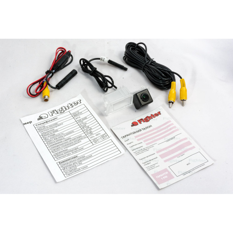Rearview camera Fighter CS-HCCD+FM-13 for Seat Toledo (KG32), Leon (5F1), Porsche Cayenne (958), Forza (A13)