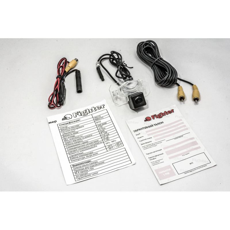 Rearview camera Fighter CS-HCCD+FM-22 for Honda Civic, Crosstour, CR-V, FR-V, HR-V, Jaz, Stream, Acura MDX