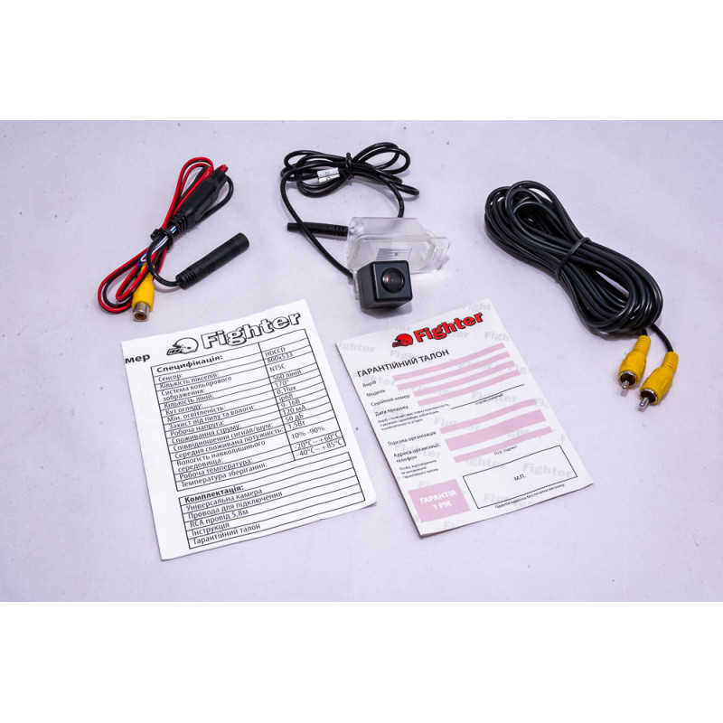 Rearview camera Fighter CS-HCCD+FM-48 for Ford Mondeo, Galaxy, Fiesta, C-Max, Kuga