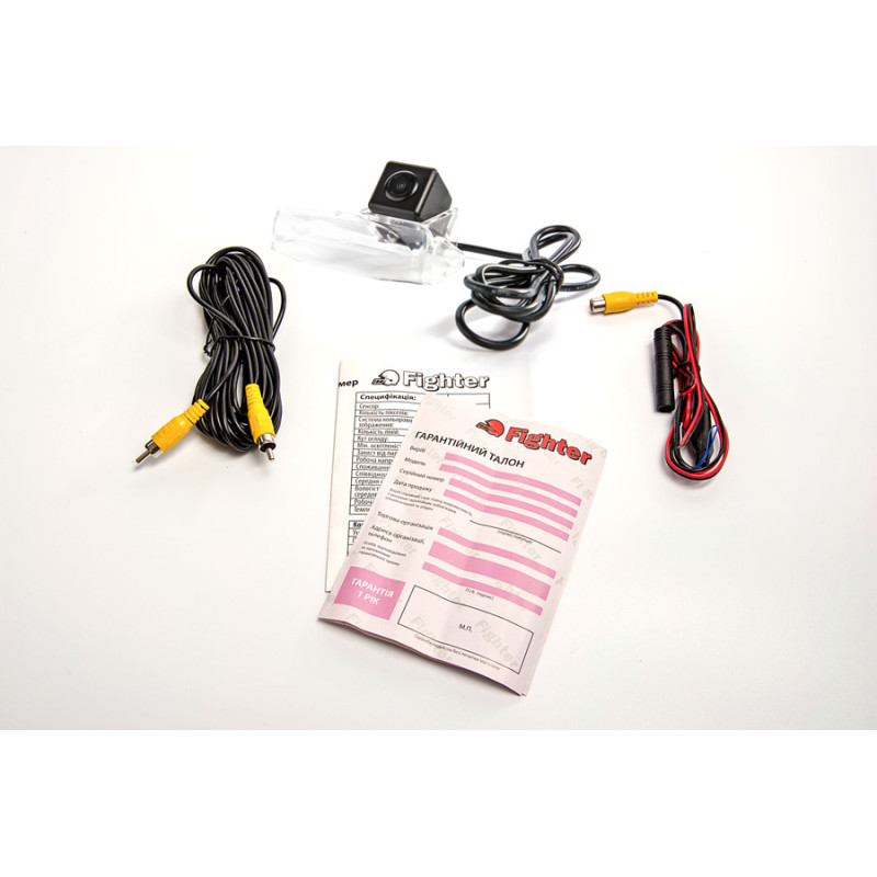 Rearview camera Fighter CS-HCCD+FM-83 for Mazda 3 (BK), (BL), 2