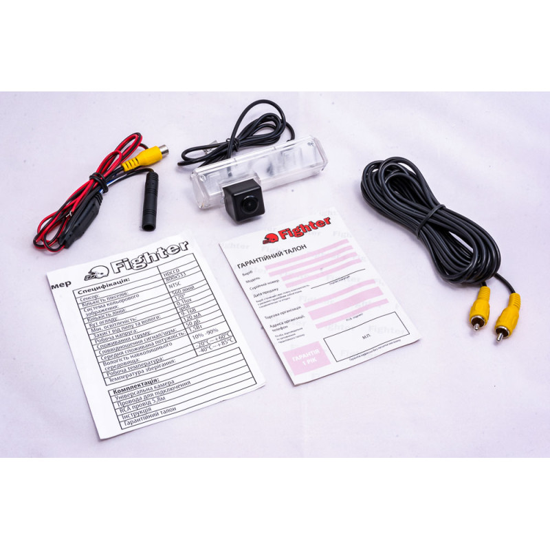 Rearview camera Fighter CS-HCCD+FM-39 for Lexus ES (MCV30), GS (S16), IS (GXE10), HS (ANF10), LS (UCF30), RX (XU3)