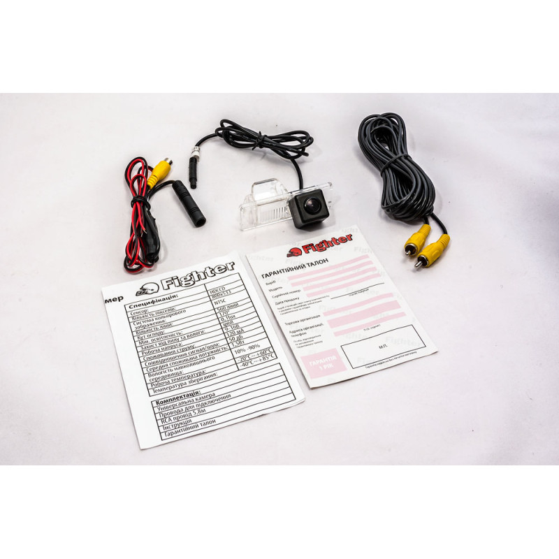 Rearview camera Fighter CS-HCCD+FM-24 for Nissan X-Trail (T31), Juke (YF15), Patrol (Y62), Pathfinder (R51), Note (E11), Qashqai (Y10), Primera (WP12)