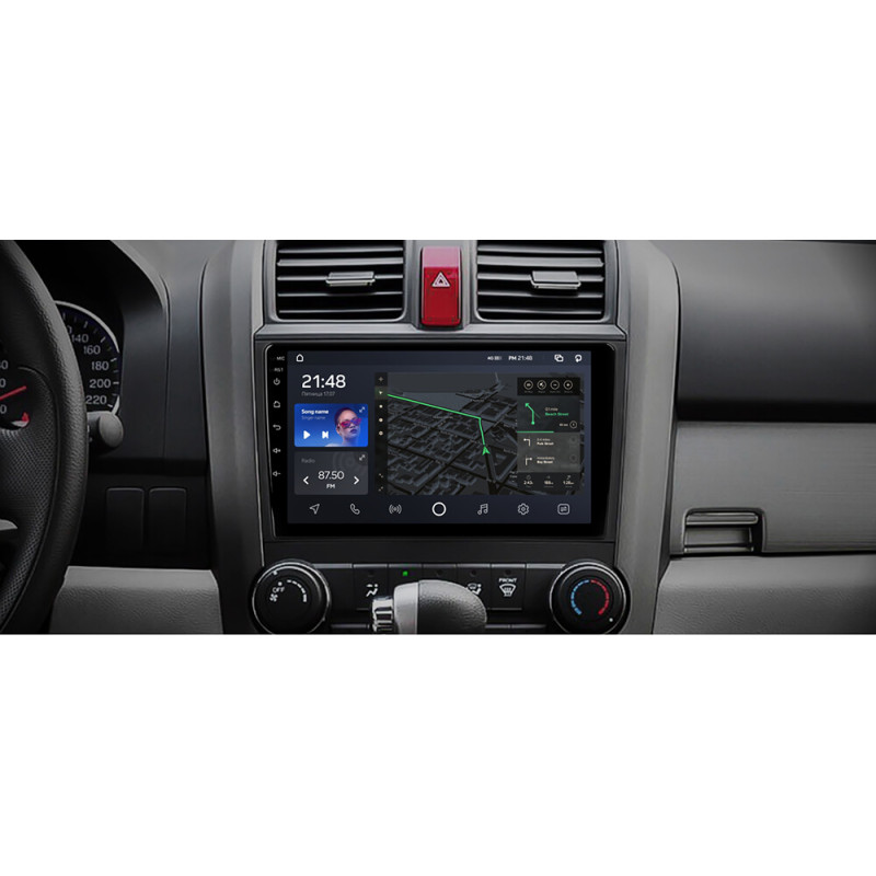 Android head unit AMS T910 6+128 Gb Honda CR-V 3 RE 2006-2012 9″