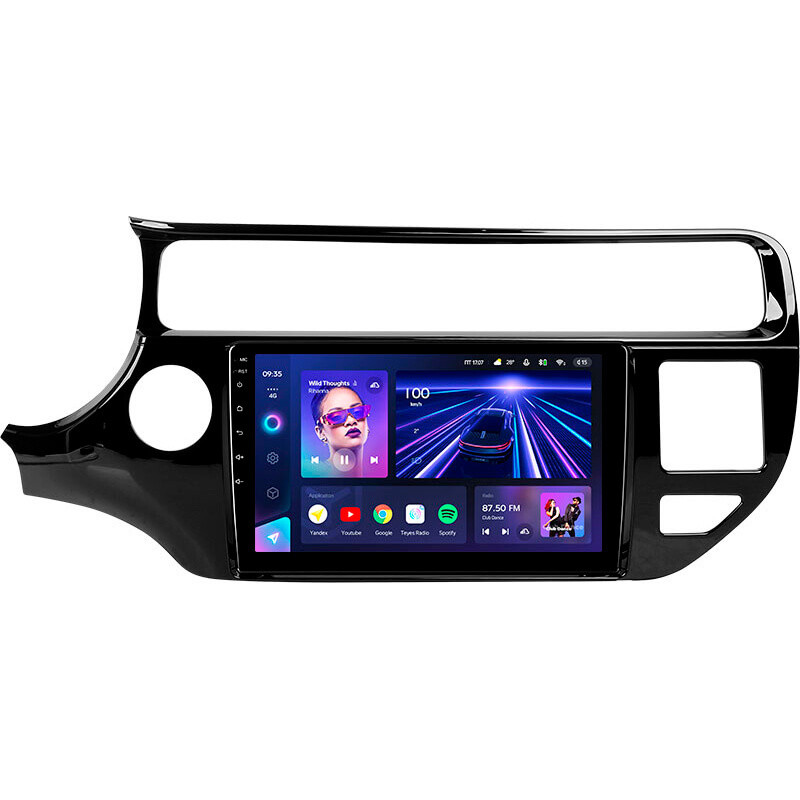 Android head unit Teyes CC3L 4+32 Gb Kia RIO 4 K3 2015-2017 9″