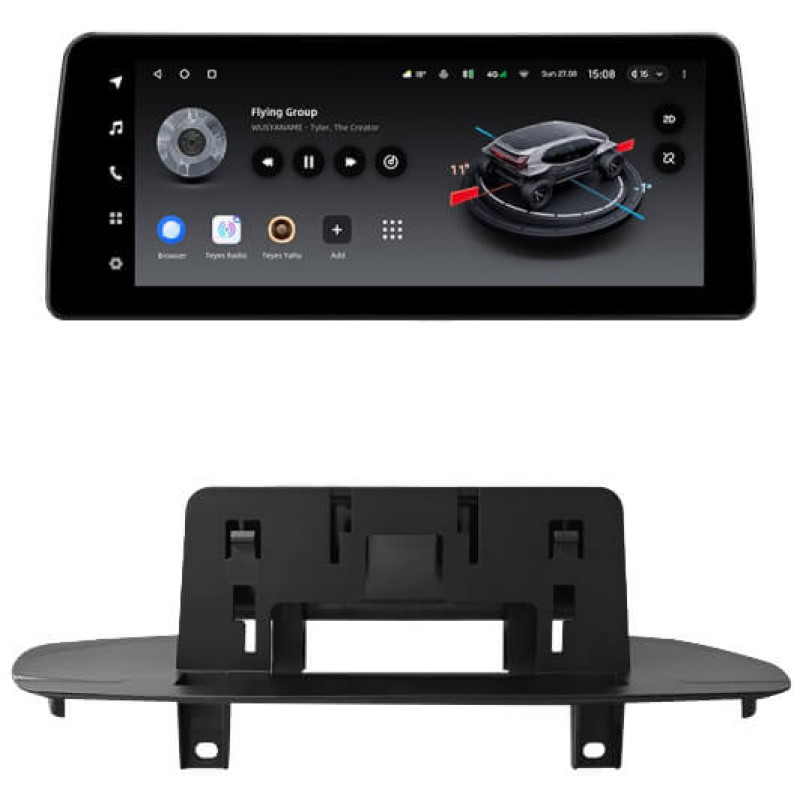 Android head unit Teyes LUX ONE 6+128 Gb BMW X5 F15/X6 F16 EVO 2013-2020 12.3″