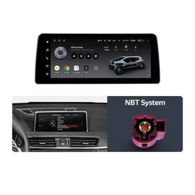 Android head unit Teyes LUX ONE 6+128 Gb BMW X1 F48 NBT 2015-2023 12.3″
