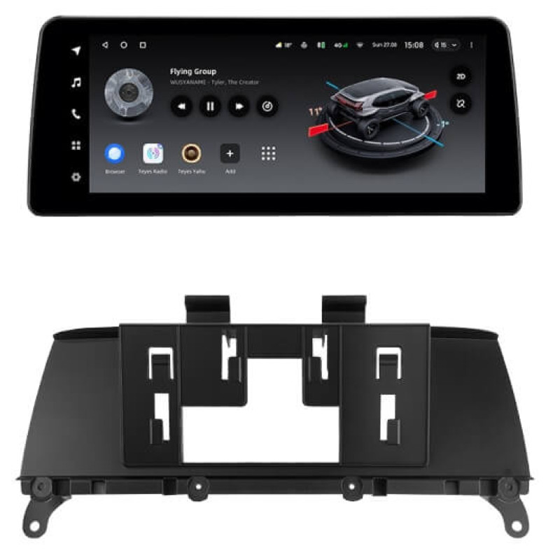 Android head unit Teyes LUX ONE 6+128 Gb BMW X3 F25 NBT 2014-2017 12.3″