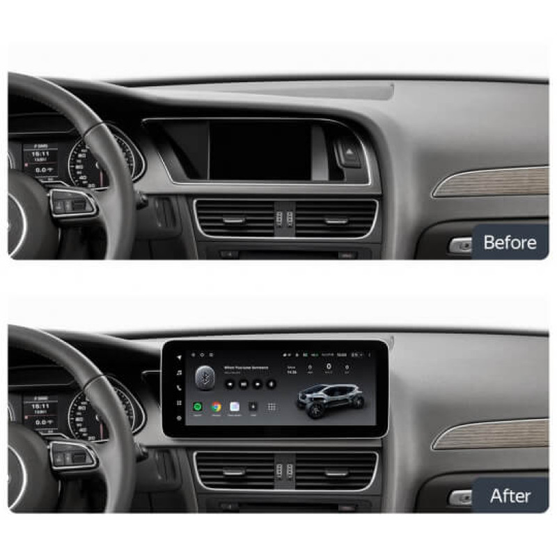 Estéreo de fábrica Teyes LUX ONE 6+128 GB para Audi A4 B8 (2007-2015) (B) 12.3″