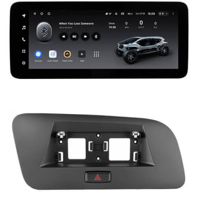 Android head unit Teyes LUX ONE 6+128 Gb Audi Q5 8R 2008-2017 (A) 12.3″