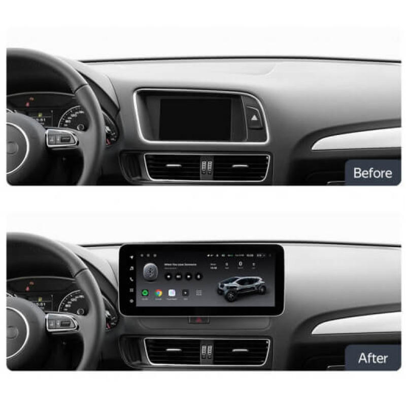 Android head unit Teyes LUX ONE 6+128 Gb Audi Q5 8R 2008-2017 (A) 12.3″