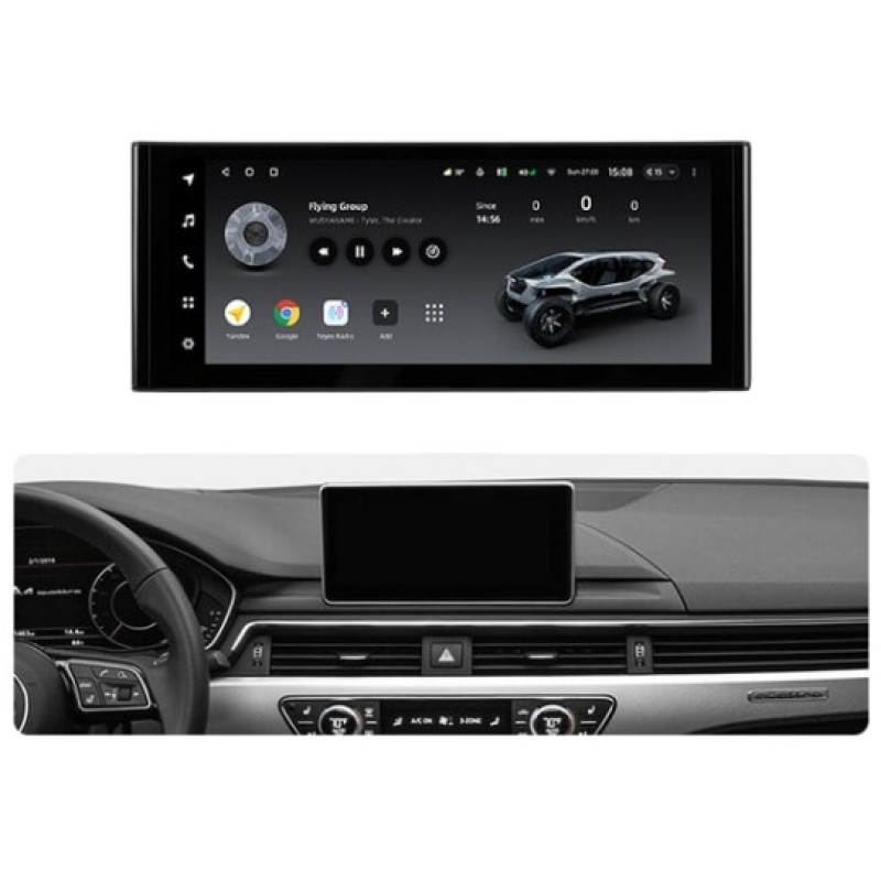 Android head unit Teyes LUX ONE 6+128 Gb Audi A4 B9 2015-2023 12.3″