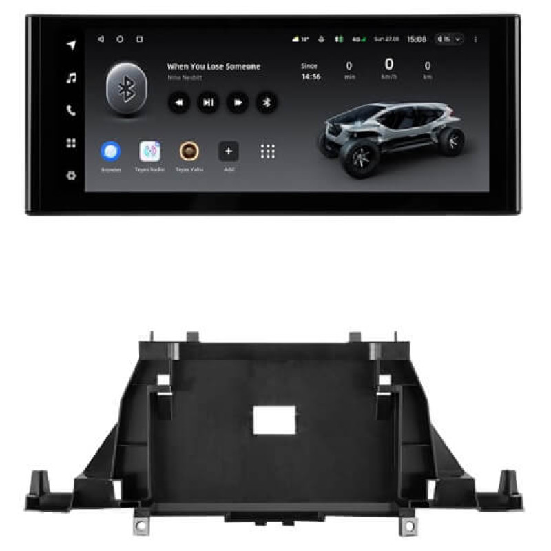 Android head unit Teyes LUX ONE 6+128 Gb Audi Q5 Q5L FY 2017-2023 12.3″