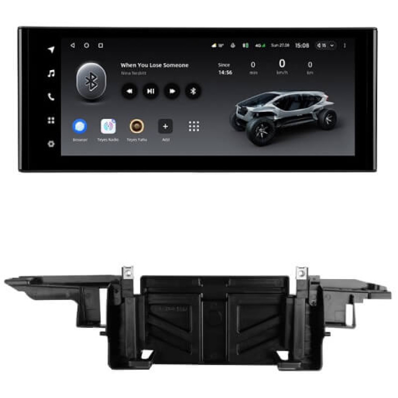 Android head unit Teyes LUX ONE 6+128 Gb Audi A6 A6L C7 2011-2014 12.3″